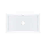 Shaker™ 33" Single Bowl Undermount Fireclay Kitchen Sink - White (WH) | Model Number: MSUM3318WH