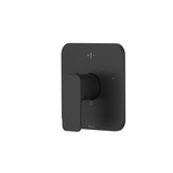 Equinox™ 3/4" Thermostatic Trim Without Volume Control - Black | Model Number: TEQ13W1LMBK