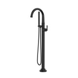 Modelle™ Single Hole Floor Mount Tub Filler Trim - Matte Black | Model Number: TMD06HF1LMMB