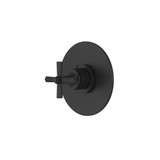 Modelle™ 3/4" Thermostatic Trim Without Volume Control - Matte Black | Model Number: TMD13W1XMMB
