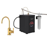 Southbank Hot Water and Kitchen Filter Faucet Kit - English Gold | Model Number: U.KITSB72D1LMEG