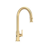 Southbank™ Pull-Down Touchless Kitchen Faucet - Satin English Gold | Model Number: U.SB53D1LMSEG