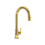 Southbank™ Pull-Down Touchless Kitchen Faucet - Unlacquered Brass | Model Number: U.SB53D1LMULB