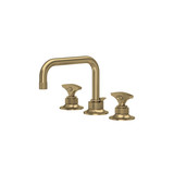 Graceline® Widespread Lavatory Faucet With U-Spout - Antique Gold | Model Number: MB2009DMAG-2