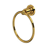 Campo Wall Mount Towel Ring - Unlacquered Brass | Model Number: A1485IWULB
