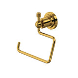 Campo Wall Mount Open Toilet Paper Holder - Unlacquered Brass | Model Number: A1492IWULB