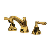 Palladian High Neck Widespread Bathroom Faucet - Unlacquered Brass | Model Number: A1908LMULB-2
