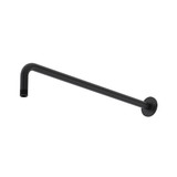 20" Wall Mount Shower Arm - Black | Model Number: 580BK