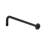 16" Wall Mount Shower Arm - Black | Model Number: 581BK