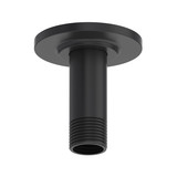 3" Ceiling Mount Shower Arm - Black | Model Number: 582BK