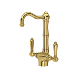 Acqui Two Handle Bar/Food Prep Kitchen Faucet - Unlacquered Brass | A1680LMULB-2