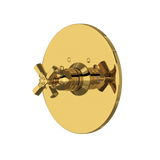 San Giovanni 3/4" Thermostatic Trim Without Volume Control - Unlacquered Brass | A4923XMULB