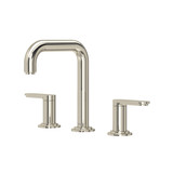 Arca™ Widespread Lavatory Faucet With U-Spout - Polished Nickel | Model Number: AASQ08PN
