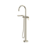 Arca™ Thermostatic Single  Hole Floor Mount Tub Filler Trim - Polished Nickel | Model Number: TAA39PN