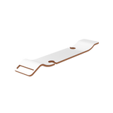 Tombolo 11 Bathtub Rack - White | TOM-11-WHT