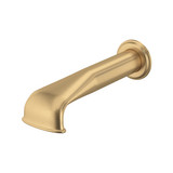 Edwardian™ Wall Mount Tub Spout With U-Spout - Satin English Gold | Model Number: U.3585SEG