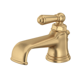 Edwardian Single Handle Lavatory Faucet - Satin English Gold | U.3670L-SEG-2