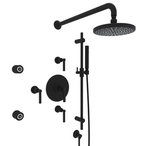 ROHL DISCONTINUED-Lombardia Thermostatic Shower Package - Polished