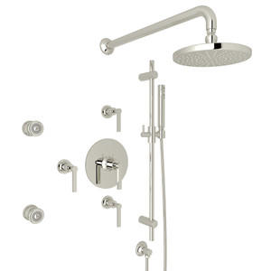 ROHL DISCONTINUED-Lombardia Thermostatic Shower Package - Polished