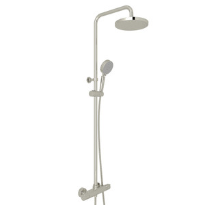 Mod-Fino Exposed Wall Mount Thermostatic Shower System - Polished Nickel | Model Number: C72KIT1-PN - Product Knockout