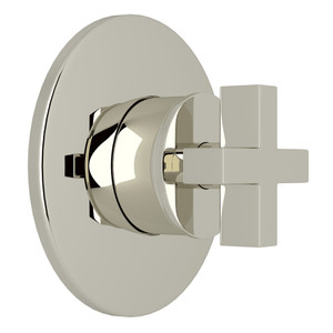 Pirellone 4-Port 3-Way Diverter Trim Only - Polished Nickel with Cross Handle | Model Number: BA27NX-PN/TO - Product Knockout