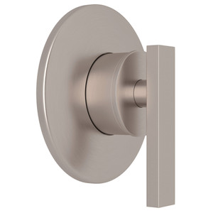 Pirellone 4-Port 3-Way Diverter Trim Only - Satin Nickel with Metal Lever Handle | Model Number: BA27NL-STN/TO - Product Knockout