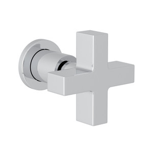 Pirellone Trim for Volume Control and Diverter - Polished Chrome with Cross Handle | Model Number: BA195X-APC/TO - Product Knockout