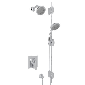 VINCENT AKIT130NLV Pressure Balance Shower Package - Polished Chrome with Metal Lever Handle | Model Number: AKIT130NLVAPC - Product Knockout