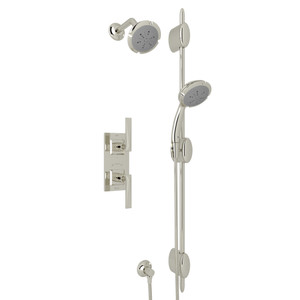 Vincent AKIT15LV Thermostatic Shower Package - Polished Nickel with Metal Lever Handle | Model Number: AKIT15LV-PN - Product Knockout