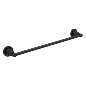 Wall Mount 18 Inch Single Towel Bar - Old Iron | Model Number: ROT1/18OI - Product Knockout