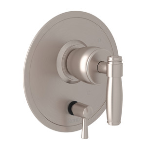Zephyr Pressure Balance Trim with Diverter - Satin Nickel with Metal Lever Handle | Model Number: MB1920NLMSTN - Product Knockout