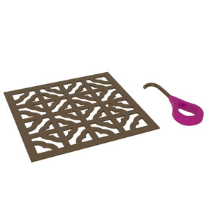 Petal Decorative Drain Cover - English Bronze | Model Number: DC3146EB - Product Knockout