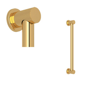 18 Inch Decorative Grab Bar - Italian Brass | Model Number: 1265IB - Product Knockout