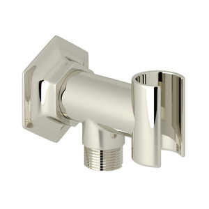 Bellia Handshower Drop Ell with Handshower Holder - Polished Nickel | Model Number: BE364-PN - Product Knockout