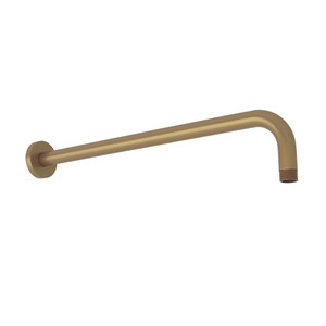 Graceline 16 Inch Wall Mount Shower Arm - French Brass | Model Number: MB3549FB - Product Knockout