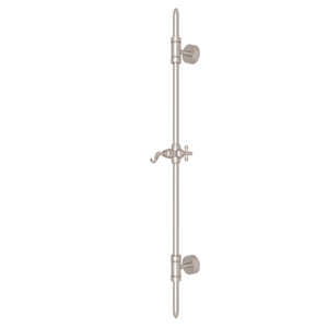 Baltera Slide Bar - Satin Nickel | Model Number: D19000STN - Product Knockout