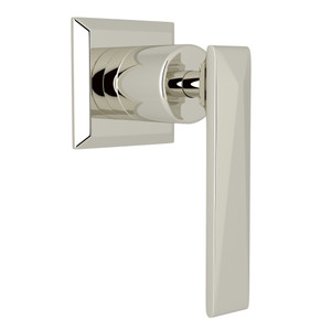 Vincent Trim for Volume Control and 4-Port Dedicated Diverter - Polished Nickel with Metal Lever Handle | Model Number: A4012LVPNTO - Product Knockout