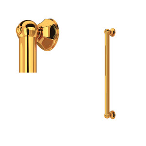 24 Inch Palladian Decorative Grab Bar - Italian Brass | Model Number: 1278IB - Product Knockout