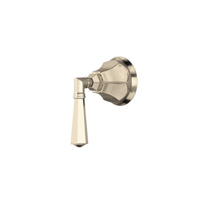 Palladian Trim for Volume Controls and Diverters - Satin Nickel with Metal Lever Handle | Model Number: A4812LMSTNTO - Product Knockout