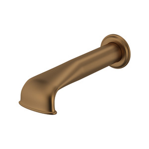 Edwardian Wall Mount Low Level Tub Spout - English Bronze | Model Number: U.3585EB - Product Knockout