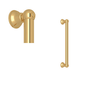 18 Inch Decorative Grab Bar - Italian Brass | Model Number: 1252IB - Product Knockout