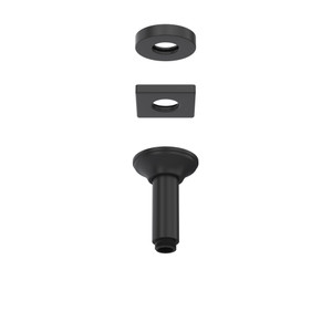 4" Ceiling Mount Shower Arm - Matte Black | Model Number: 1505/3MB