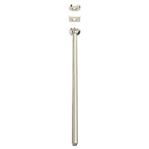 24" Ceiling Mount Shower Arm - Polished Nickel | Model Number: 1505/24PN