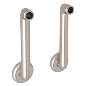 Cast Iron Tub Unions - Set of 2 - Satin Nickel | Model Number: ZZ9353502A-STN - Product Knockout