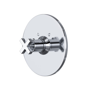 Lombardia® 3/4" Thermostatic Trim Without Volume Control - Polished Chrome | Model Number: A4214XMAPC