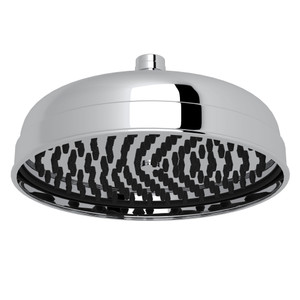 Perrin & Rowe Deco 8 Inch Rain Showerhead - Polished Chrome