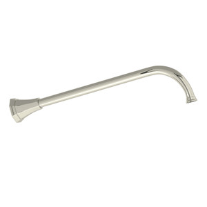 Deco 15 Inch Overhead Wall Mount Shower Arm - Polished Nickel | Model Number: U.5184PN - Product Knockout