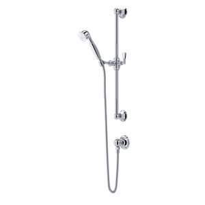 Handshower Set With 24" Slide Bar And Single Function Handshower - Polished Chrome | Model Number: 1330APC