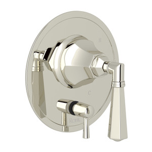 Palladian Pressure Balance Trim with Diverter - Polished Nickel with Metal Lever Handle | Model Number: A2910NLMPN - Product Knockout