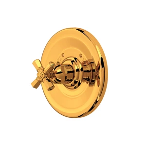 Palladian® 3/4" Thermostatic Trim Without Volume Control - Italian Brass | Model Number: A4814XMIB